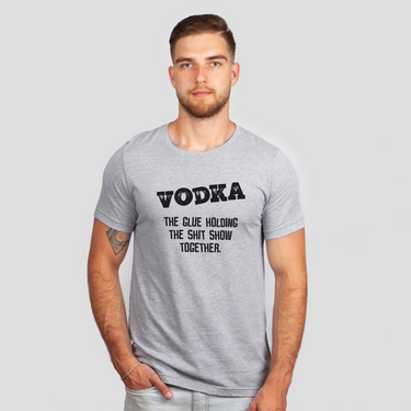 vodka gray shirt